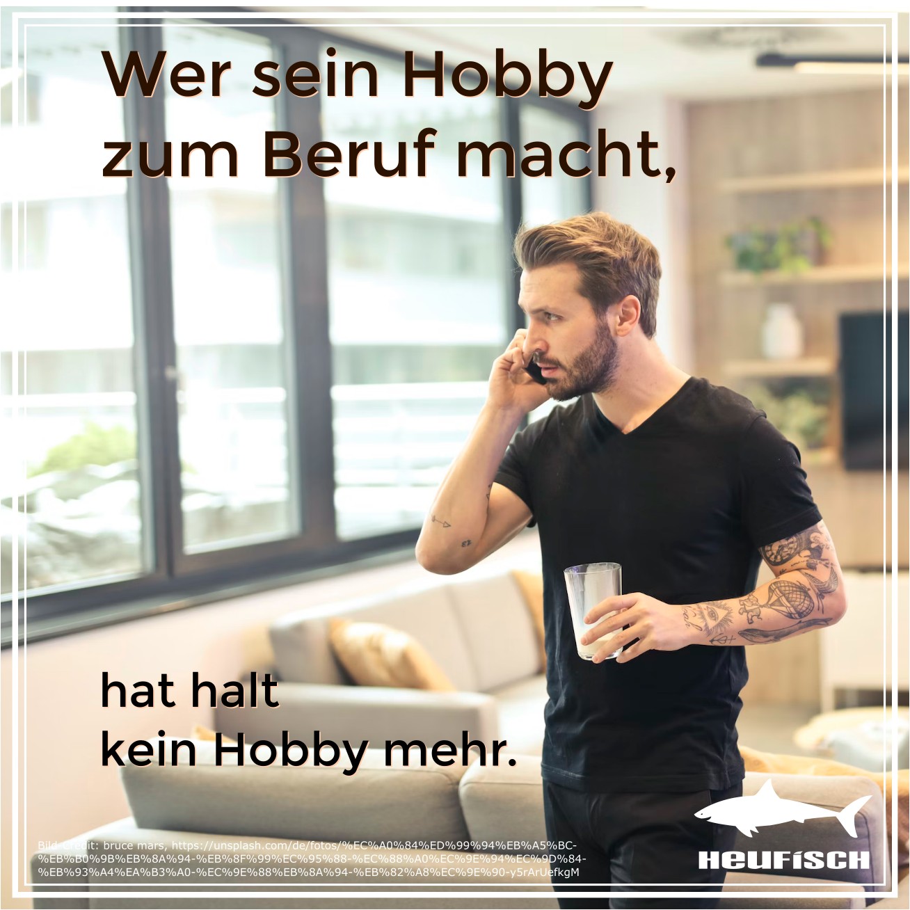 Wer sein Hobby zum Beruf macht